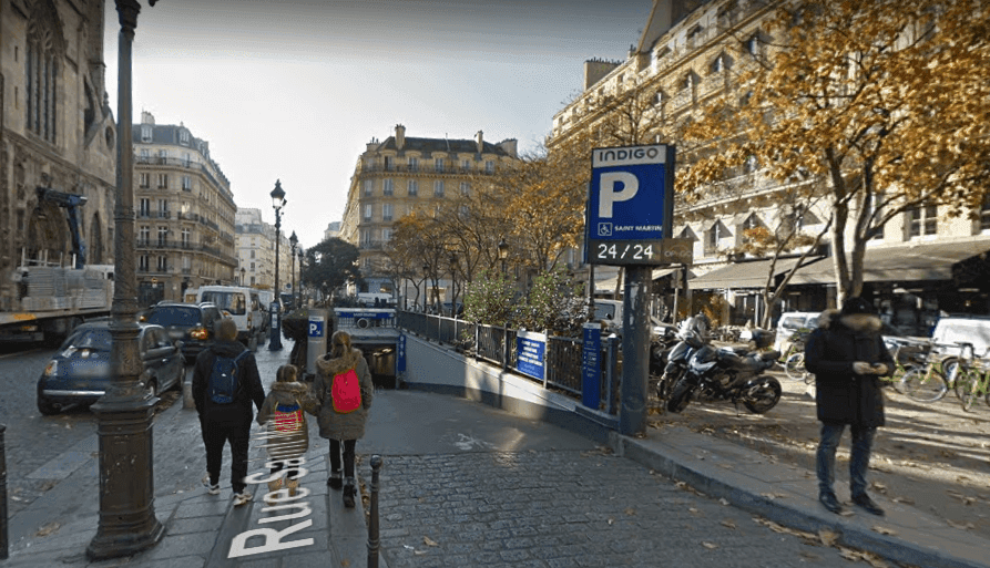 Foto van parking INDIGO Saint-Martin in Parijs