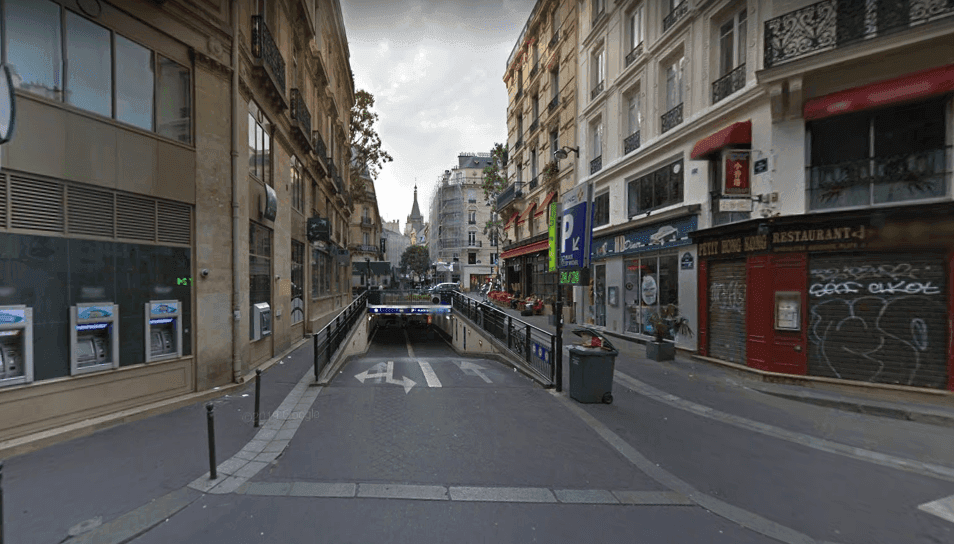 Photo du parking INDIGO Place Saint-Michel à Paris