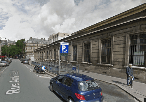 Photo of the INDIGO Euronord Lariboisière car park in Paris