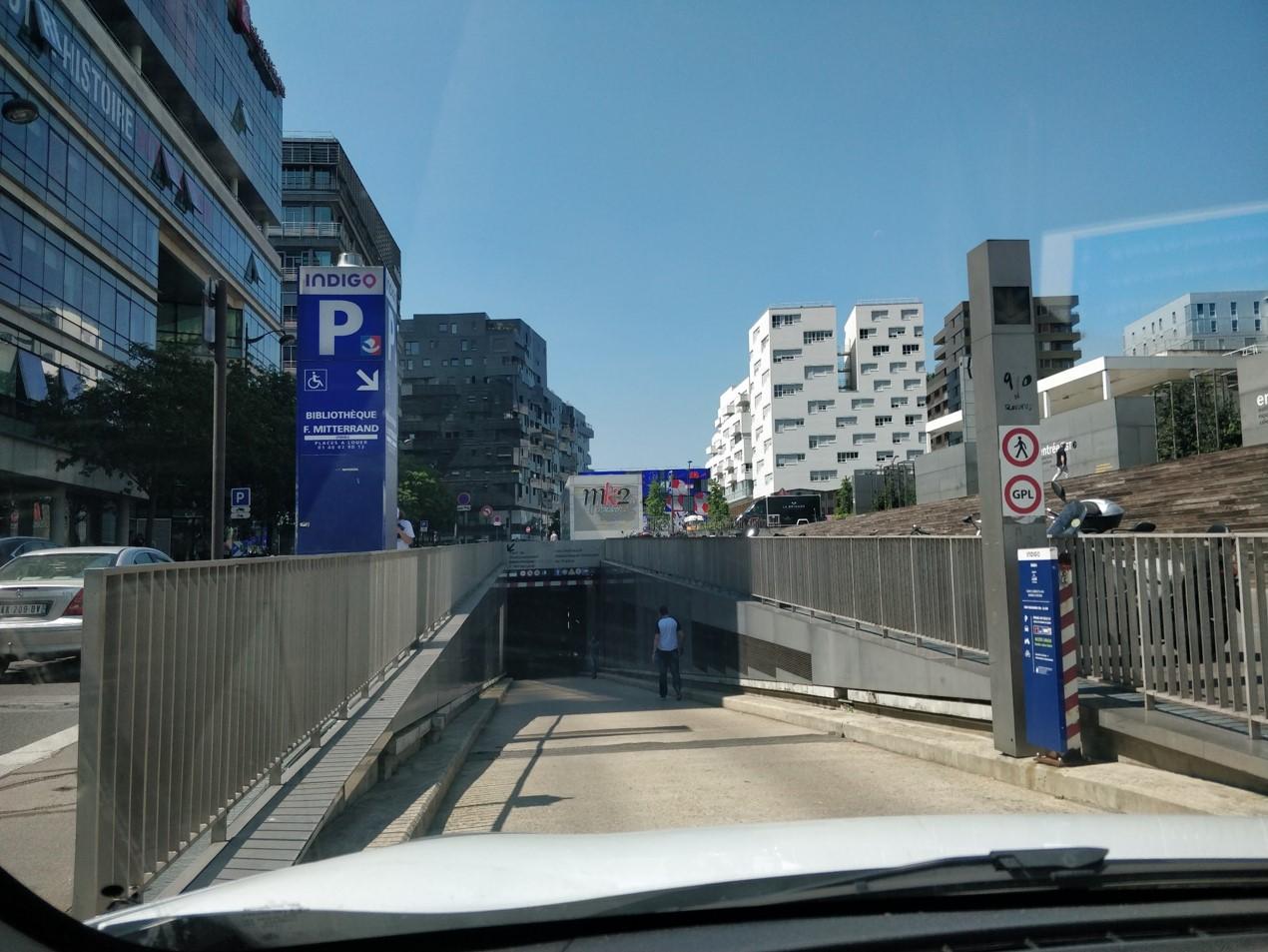 Foto van parking INDIGO Bibliothèque François Mitterrand in Parijs